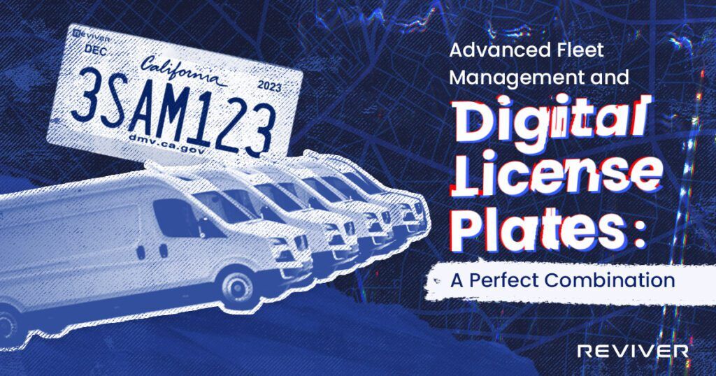 Advanced Fleet Management and Digital License Plates: A Perfect Combination 1